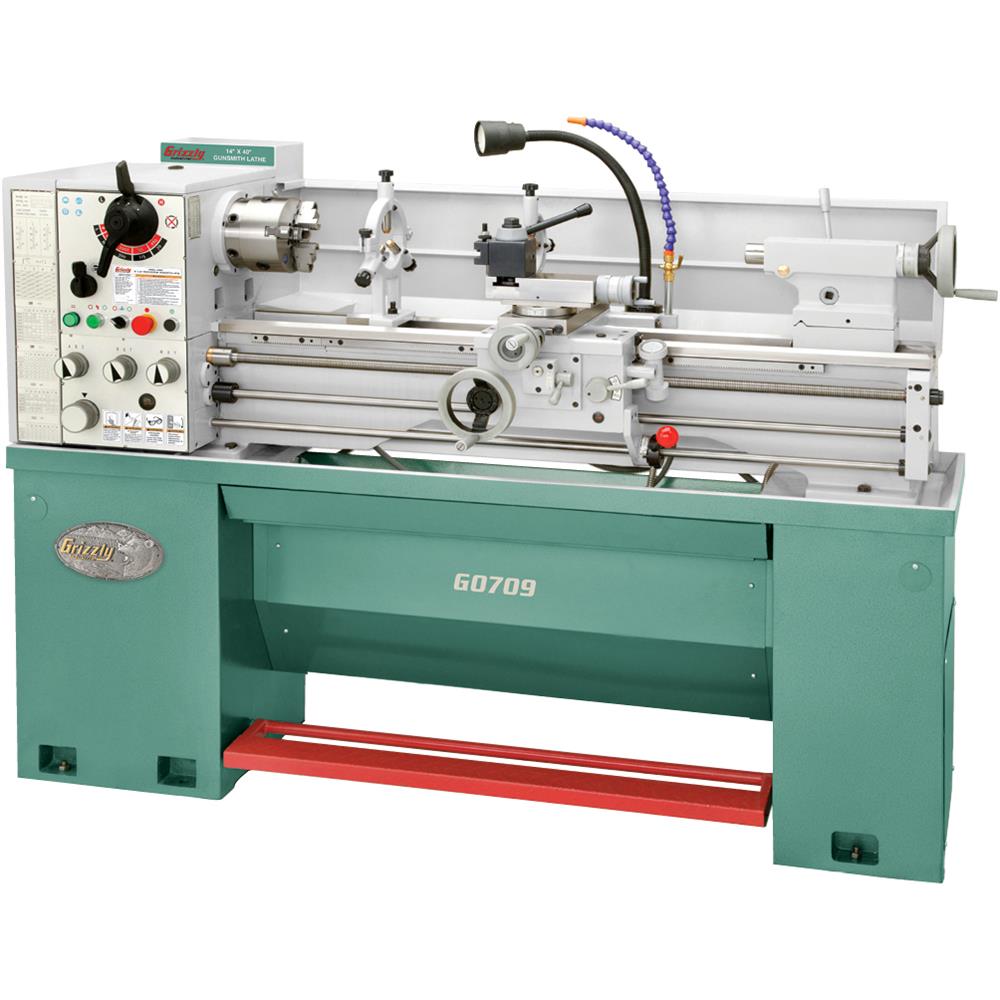 G0709 Grizzly 14 X 40 Gunsmith's Gearhead Lathe eBay