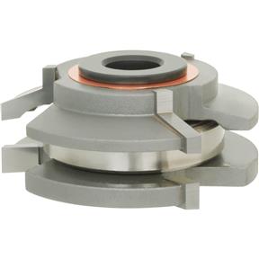 Reversible Stile & Rail - Beveled w/ Rub Collar, 3/4" Bore
