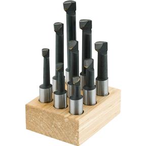 Carbide Boring Bar 9 pc. Set, 1/2" Shank