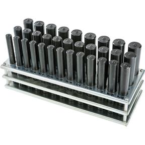 33 pc. Transfer Punch Set - 1/2" - 1"