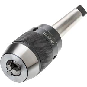 1/2" x MT3 Keyless Chuck with Integral Shank