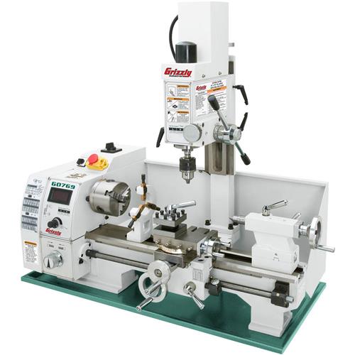 8 X 16 Lathe With Milling Head Grizzly