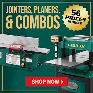 Banner for Catalog Drop Jointers Planers