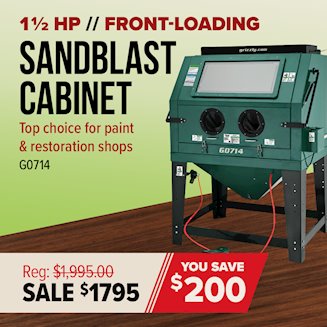 Banner for SS - G0714 Sandblasting Cabinet