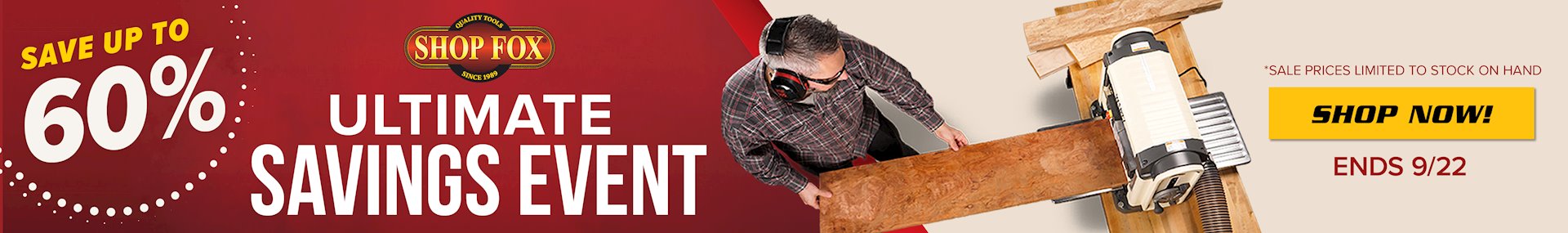 Banner for SB Savings Event