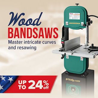 Banner for 2-10 Wooden Bandsaws