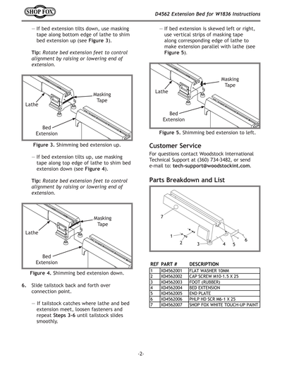 Part Diagram for D4562