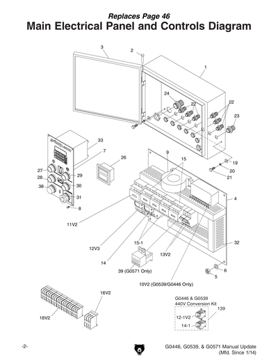 Part Diagram for G0446