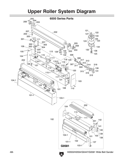 Part Diagram for G0447