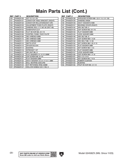 ＴＫＹページ Parts for 18