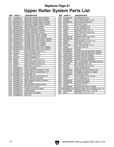 Part Diagram for G0486