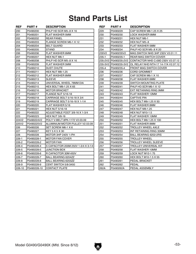 Part Diagram for G0490