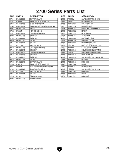 Part Diagram for G0492