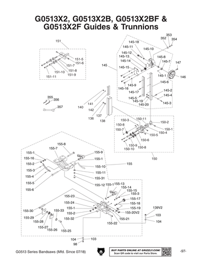 Part Diagram for G0513ANV