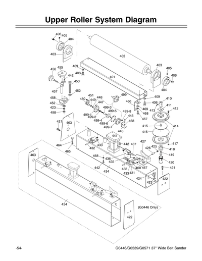 Part Diagram for G0539