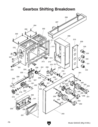 Part Diagram for G0554Z