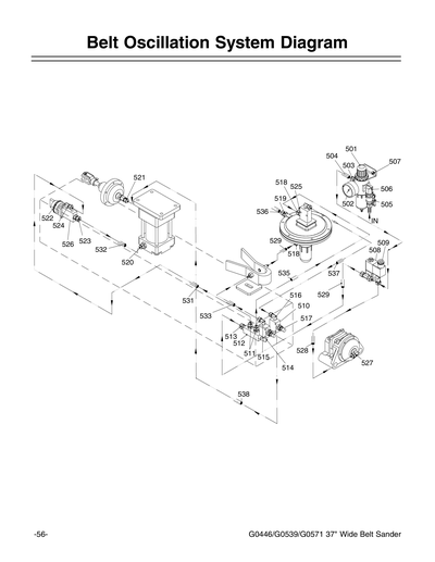 Part Diagram for G0571