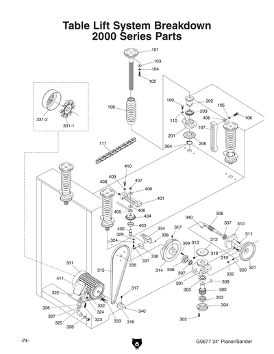 Part Diagram for G0677