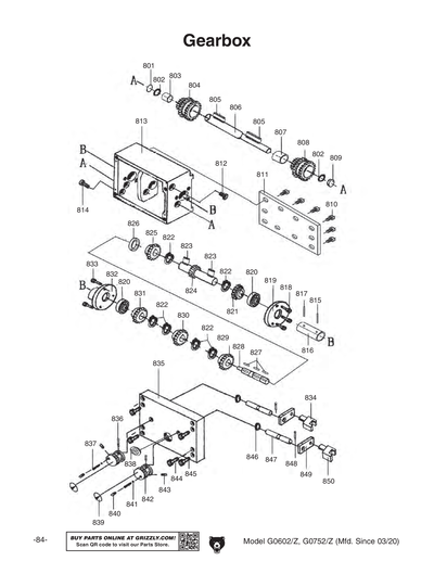 Part Diagram for G0752Z
