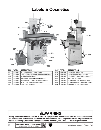 エンダモロジー　パーツ部品 Parts for G0763 6