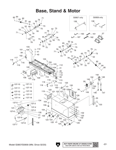 Part Diagram for G0857
