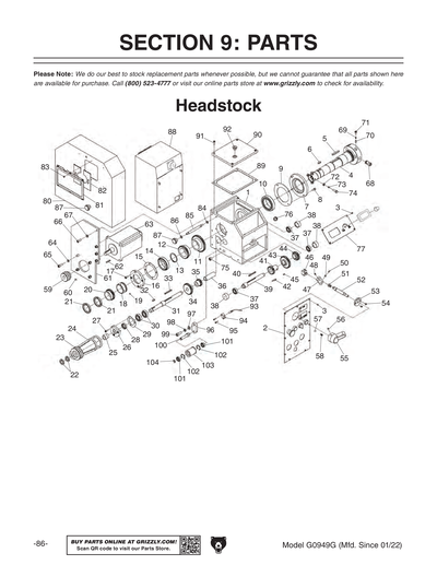 Parts for 12