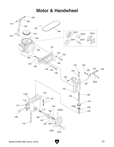 Part Diagram for G1026