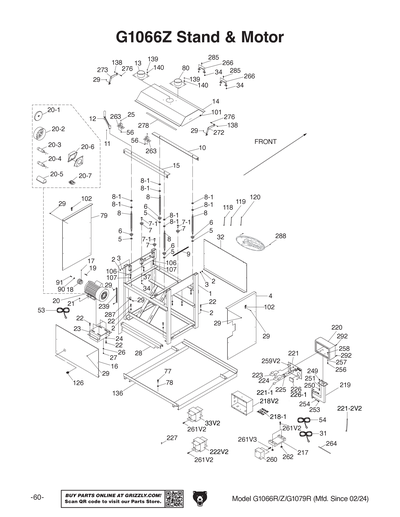 Part Diagram for G1066Z