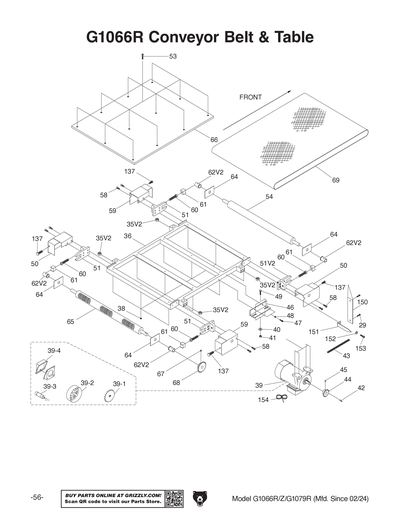 Part Diagram for G1079R