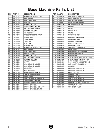 Part Diagram for G3155