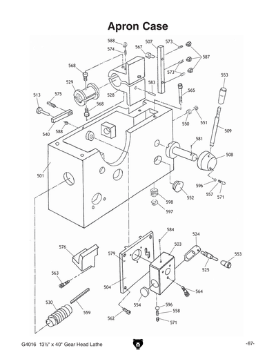 Part Diagram for G4016