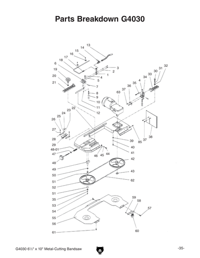 Part Diagram for G4030