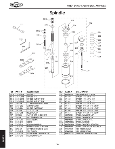 Part Diagram for G4792