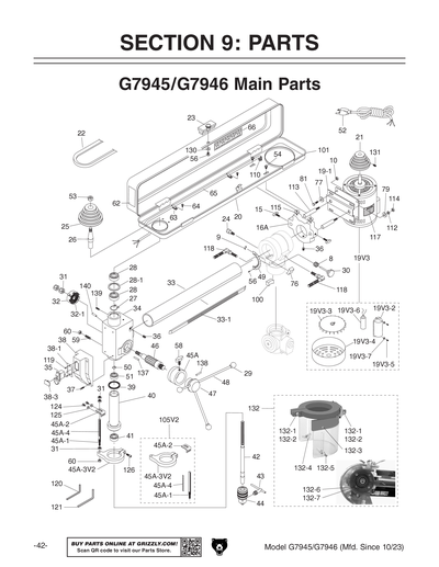Part Diagram for G7945