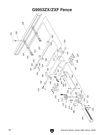Part Diagram for G9953ZXF
