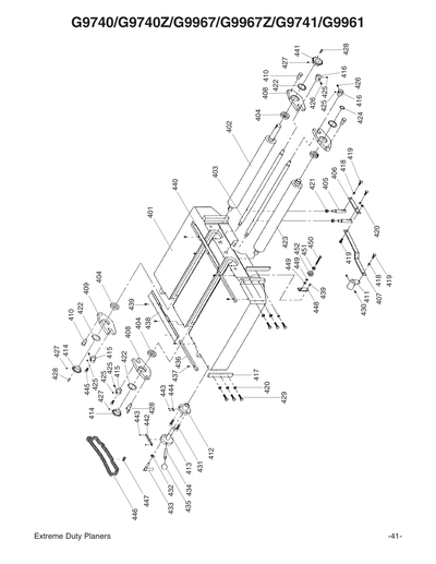 Part Diagram for G9961