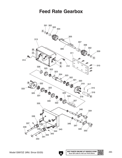 Part Diagram for G9972Z
