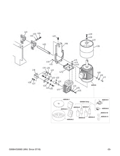 Part Diagram for G9984