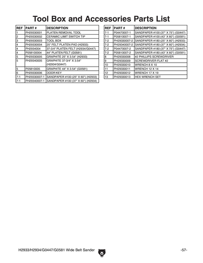 Part Diagram for H2934