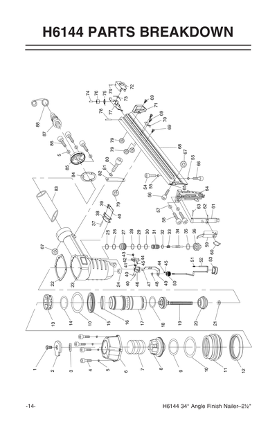 Part Diagram for H6144