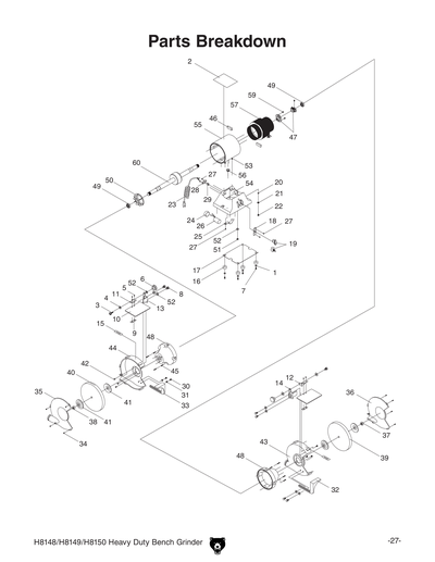 Part Diagram for H8150
