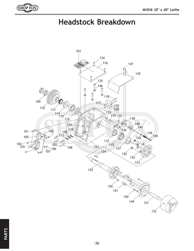 Parts for M1016 10