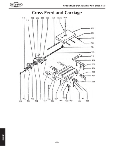 Part Diagram for M1099