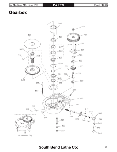 Part Diagram for SB1027