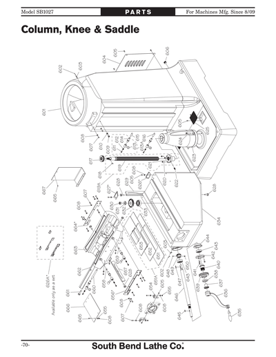 Part Diagram for SB1027F