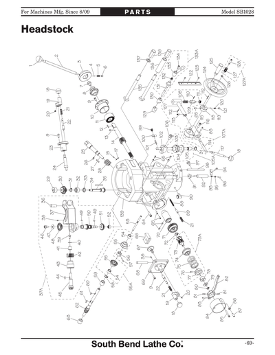 Part Diagram for SB1028F