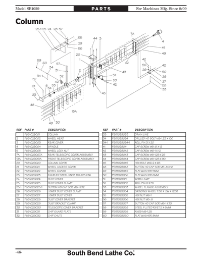 Part Diagram for SB1029