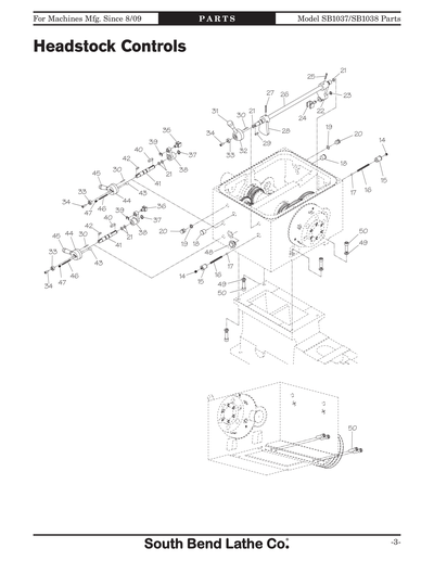 Part Diagram for SB1038F