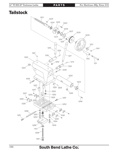 Parts for SB1039F 14