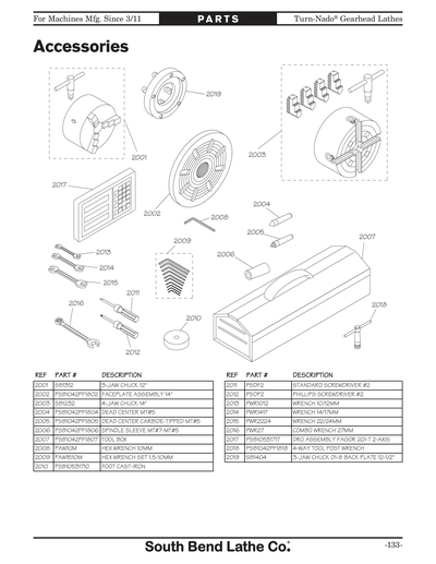 Part Diagram for SB1047PF